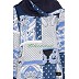 Dress Abaya- Blue Print   Dress Abaya- Blue Print